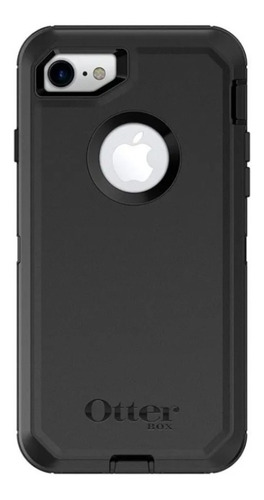 Funda Para iPhone 7/ 8 Otterbox Defender Series + Clip Negro