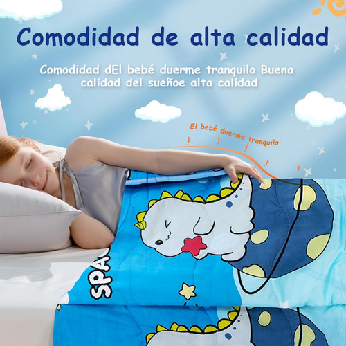 Manta Infantil De Dibujos Animados Colcha Infantil Verano Dinosaurio En Planeta Animal Print