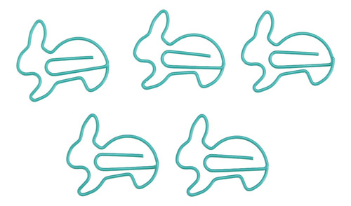 Clips Para Papel Con Forma De Conejo, 100 Unidades, Que Evit