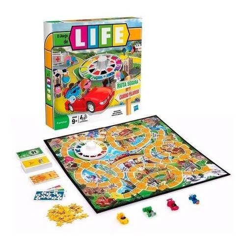 Life El Juego De La Vida. Original Hasbro.