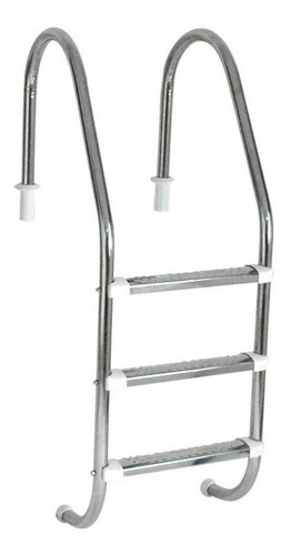 Escada Com 3 Degraus Para Piscina Sodramar Aço Inox