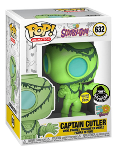 Funko Pop Scooby Doo Do Captain Cutler Gitd Popcultcha