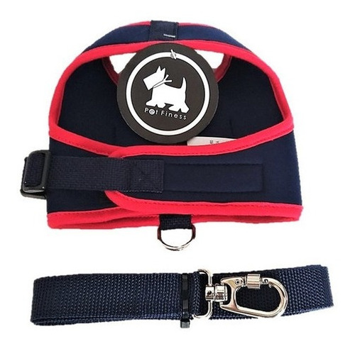 Imagem 4 de 10 de Peitoral Coleira Guia Pet Cachorro Colete Neoprene 1 Até 2kg