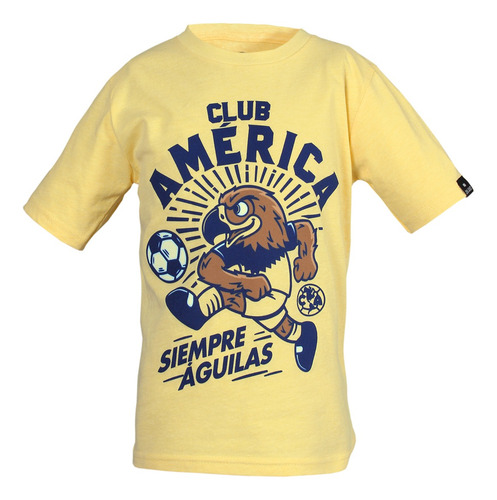 Imagen 1 de 6 de Playera Oficial Niño América Mascota Original
