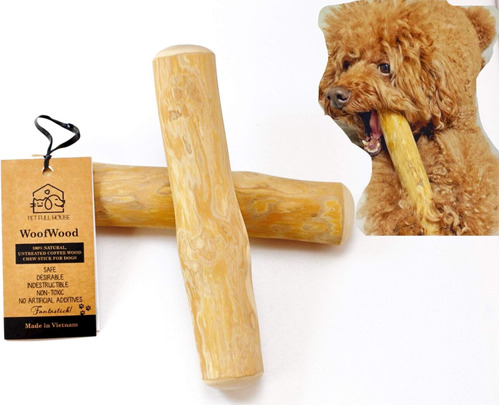 Pet Full House Woofwood Palillos Masticables Para Perros, Ju