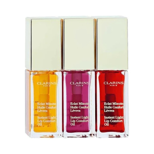 Set Labios Instant Light Lip Comfort Oil Trio 3x7ml Clarins