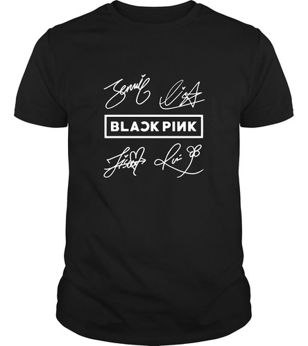 Polera Blackpink Firmas 