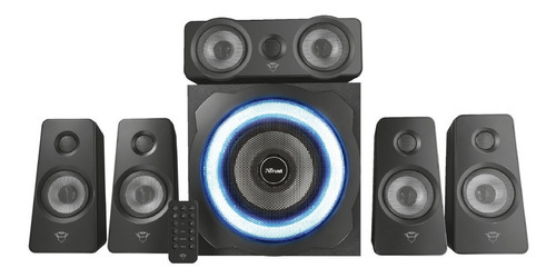 Parlantes Subwoofer Trust Gxt 658 Tytan 5.1 Color Negro