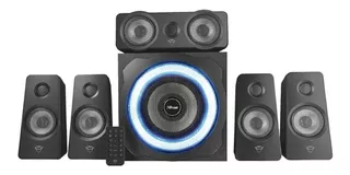 Parlantes Subwoofer Trust Gxt 658 Tytan 5.1 Color Negro