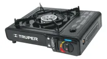 Comprar Estufa de camping a gas Truper ESPO-1 portátil color negro incluye maletín