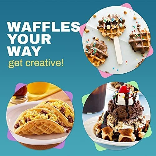 Máquina Para Hacer Gofres Elite Gourmet/negra