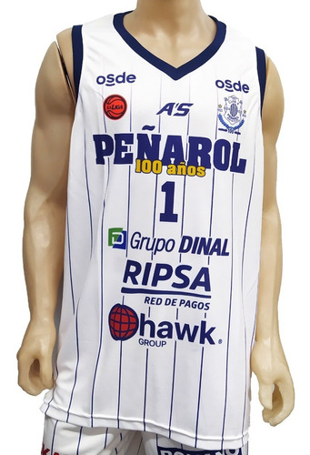 Camiseta De Basquet Peñarol De Mar Del Plata 22/23 A's