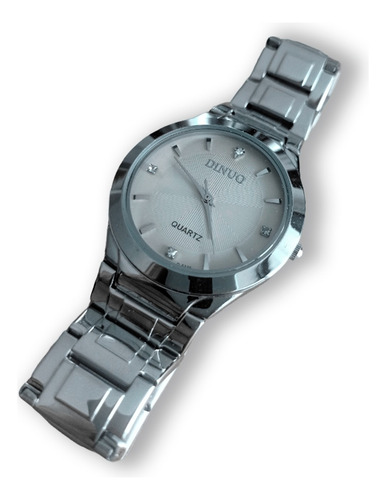 Imagen 2 de 2 de Reloj Pulsera Fashion Woman Acero Inoxidable Marca Dinuo
