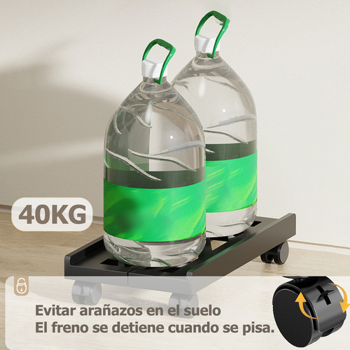 Soporte Universal Cpu Ajustable Torre Ventilado Computadora Black