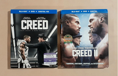 Creed + Creed 2 - Blu-ray + Dvd Original