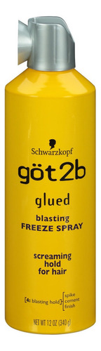 Got2b Glued Blasting Freeze  Fijador Pelo Pelucas  12 Onzas