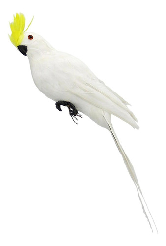 Escultura Modelo De Pájaros Artificiales De Guacamayo Falso