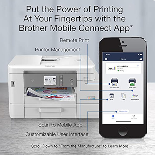 Depósito De Inversión Brother Mfc-j4535dw, Todo En Uno
