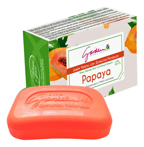 Jabon De Papaya 80g - g a $98