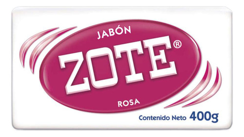Zote Rosa Caja De 25 Piezas De 400 Gramos