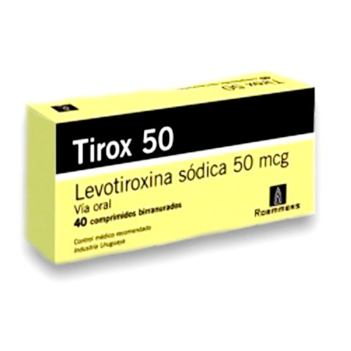 Tirox 50 Mg X 40 Com