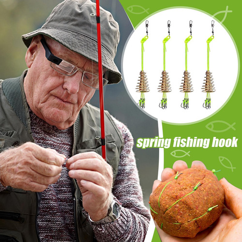 Kit De Anzuelo De Pesca Anzuelo De Pesca De Primavera Anzuel