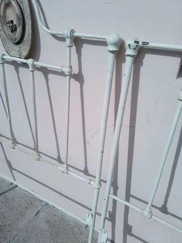 Linda Antigua 2 Cabecera ? Piecera? En Hierro Cama Una Plaza (Usado)