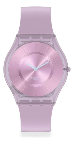 Reloj Swatch Sweet Pink De Silicona Ss08v100-s14