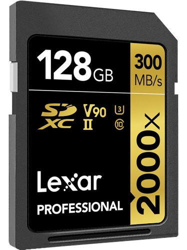Lexar 128gb Professional 2000x Uhs-ii Sdhc V90
