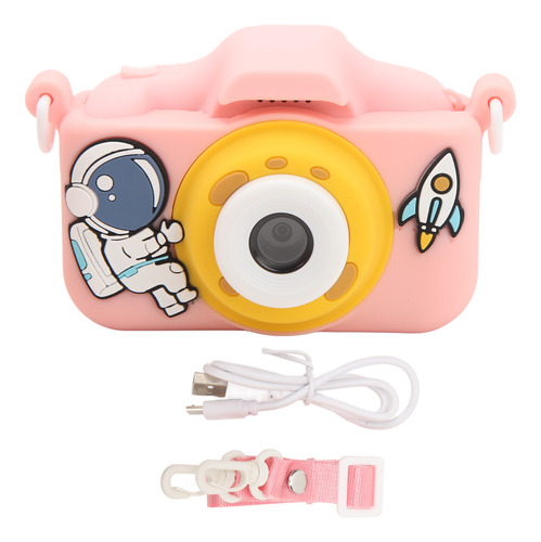 Minicámara Digital Para Niños De 20 Megapíxeles Hd, Doble, R