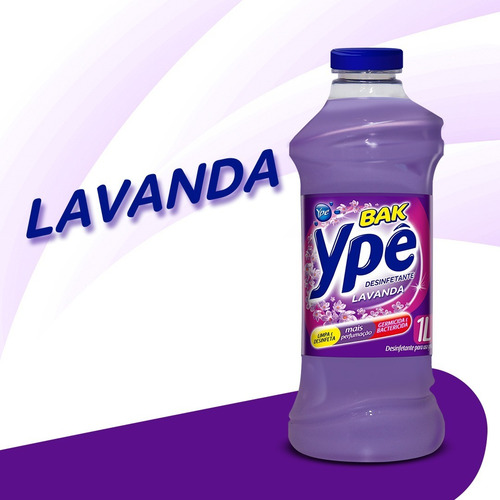 Desinfetante Bak Lavanda 1l Ypê Lavanda