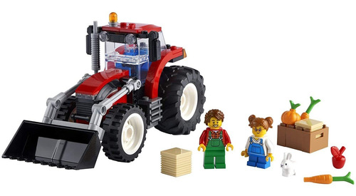 Lego City Tractor 60287 Kit De Construo Cool Toy For