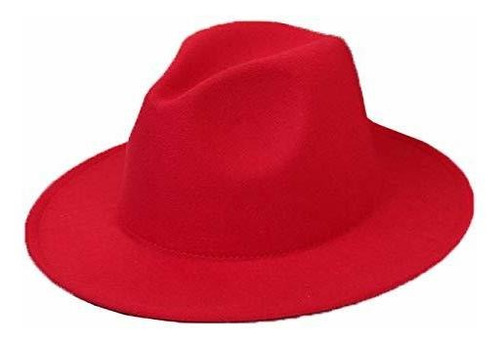 Sombrero Fedora De Lana Cálida De Invierno De Moda Para Muje