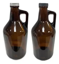 Comprar Botellón Vidrio Growler Ambar 1.9litros Cerveza Líquidos X2u
