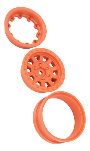 Llanta Beadlock Naranja, Llantas De 1.9 Pulgadas, Llantas Rc