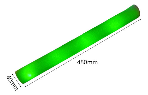 Led Glow Stick Party Favors Light Up Foam Stick For Green