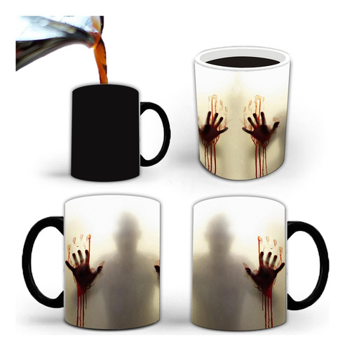 Taza De Café De Halloween (11 Oz), Taza De Terror De Cerámic