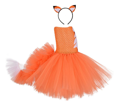 Disfraz De Zorro Para Niñas Vestido De Cosplay De Halloween