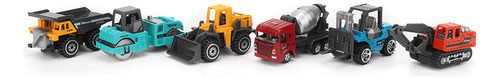 Brinquedos De Engenharia De Mini Caminhões De Liga Leve Mode
