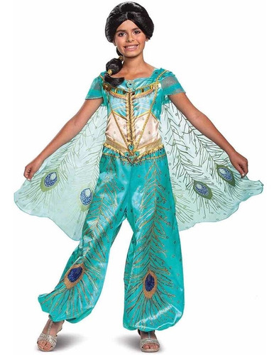 Aladino: Jasmine Disfraz Talla 4/6x Usa
