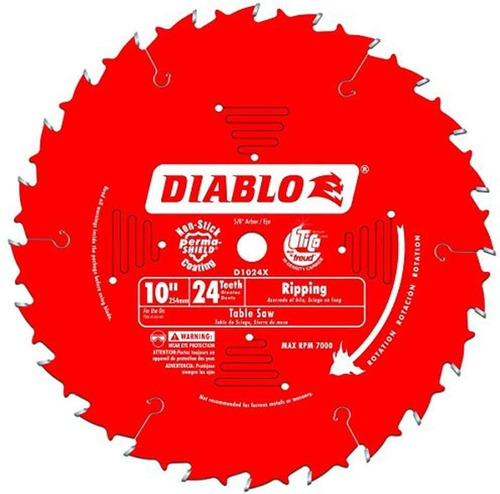 Disco De Corte Diablo D1024x 10´´ 24t