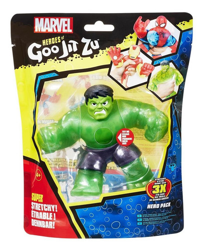 Imagen 2 de 5 de Figura Goojitzu Marvel Hulk Plástico Bandai