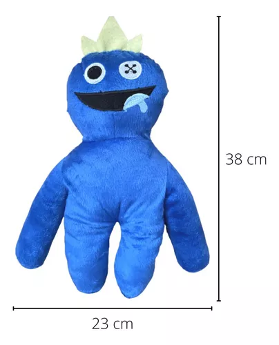 Boneco Azul Babão Game Roblox Amigos Arco-íris Pelúcia Blue