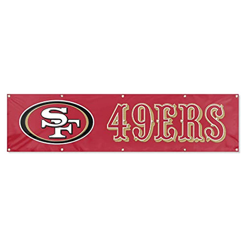 Banderín Del Equipo San Francisco 49ers De 8 Pies