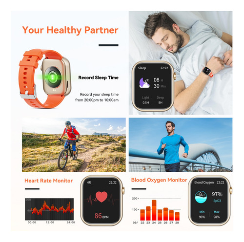 Reloj Inteligente Para Llamadas Bluetooth Para Hombre
