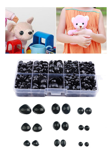 1000x Ojos Y De Seguridad De Plástico Diy Manualidades