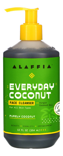 Gel Limpiador Alaffia Everyday Coconut, Coco, 12 Onzas, 12 .