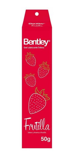 Lubricante Bentley Frutilla 50g Prater Laboratorios