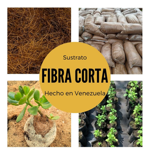 Fibra De Coco Para Las Plantas - Bolsa 8 Kg. 