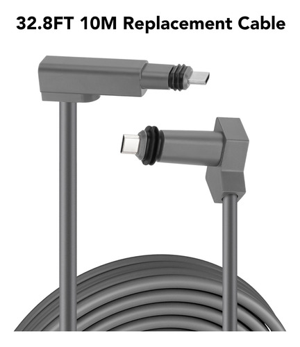 Cable De Repuesto De 32,8 Pies Y 10 M Para Extensión Rectang